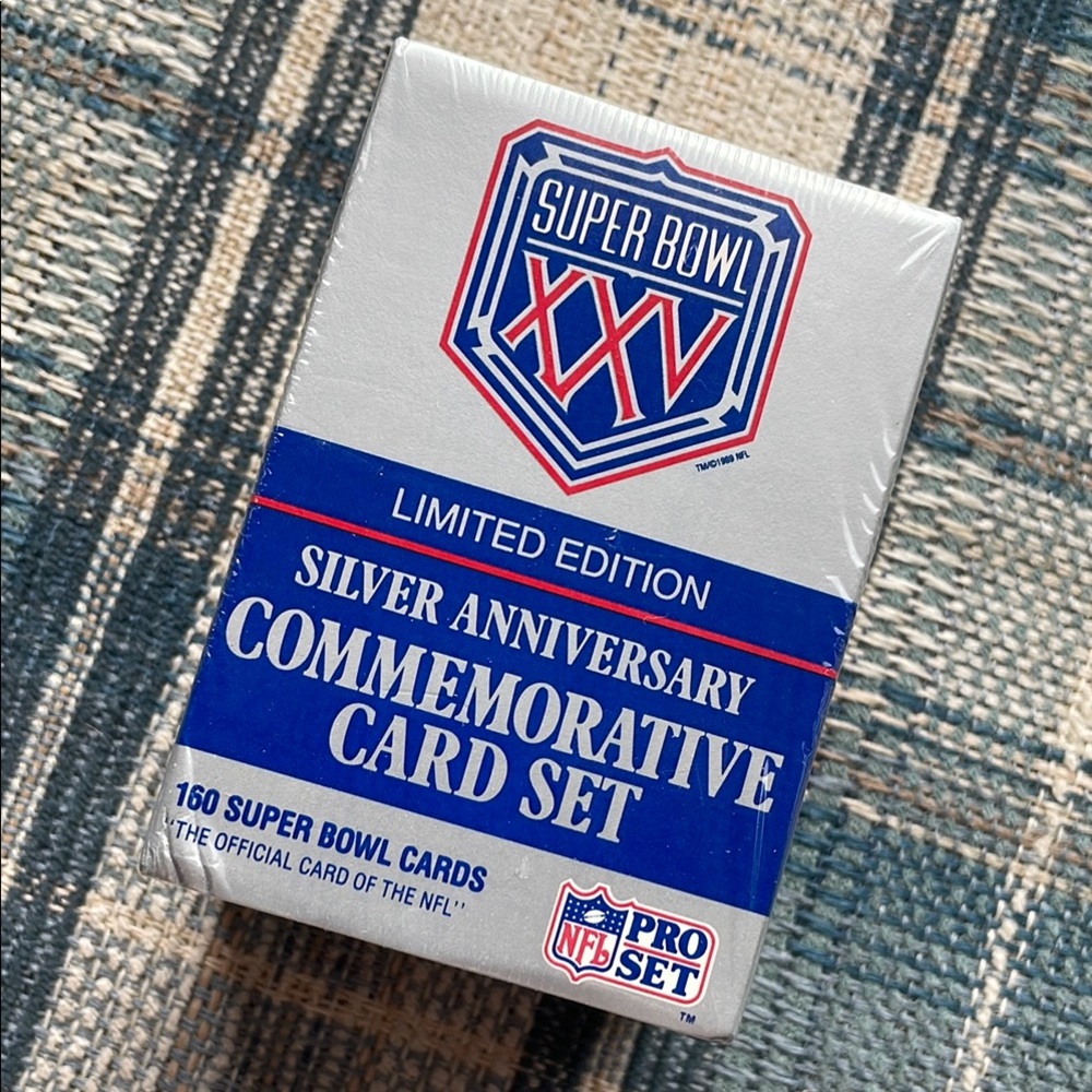 Super Bowl XXV Football Cards